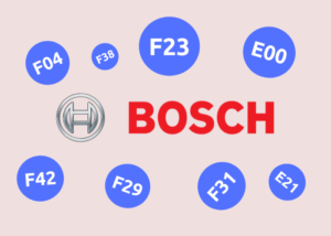Коды ошибок стиральных машин Bosch